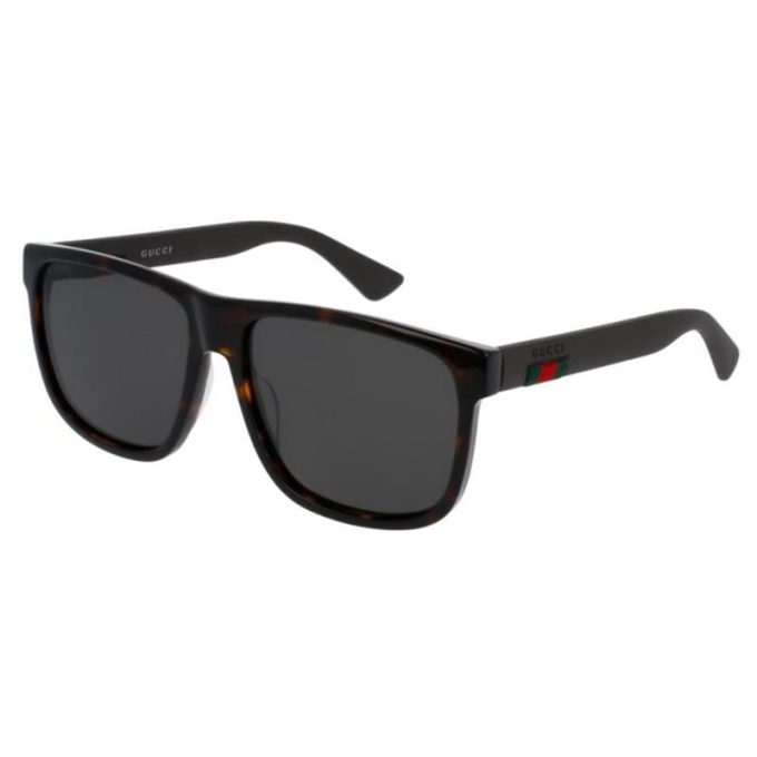 Gucci Sunglasses Mens Wayfarer Sunglasses-Black