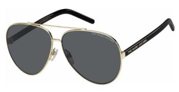 Marc Jacobs Sunglasses Womens Aviator Sunglasses - Gold, Black