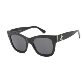 Jimmy Choo Sunglasses Womens Jill Sunglasses-Glitter Black