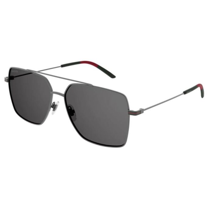 Gucci Sunglasses Mens Lightweight Metal Sunglasses-Ruthenium