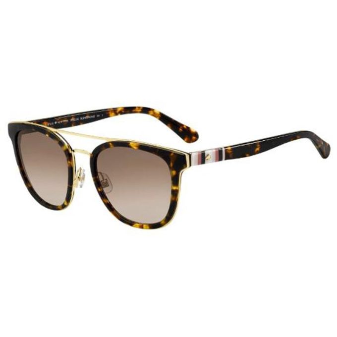 Kate Spade Sunglasses Womens Jalicia Sunglasses-Dark Havana