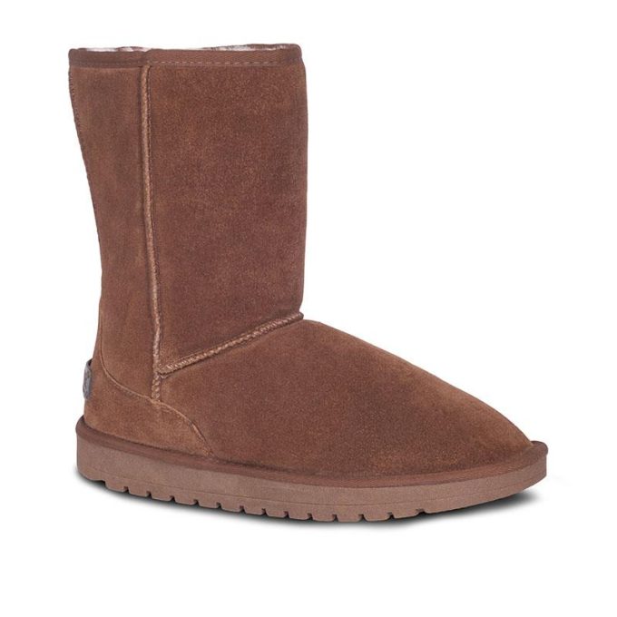 Cloud Nine Sheepskin Womens 9" Boot-Chestnut