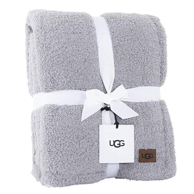 UGG Ana Knit Throw-Seal